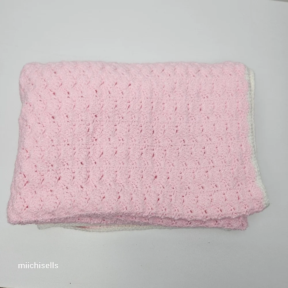 Handmade Baby Blanket Crochet Throw